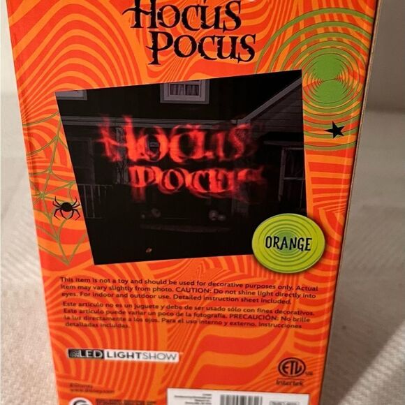 NEW Gemmy HOCUS POCUS LED Shadow Waves Projector Halloween Disney Indoor Outdoor - Picture 3 of 4
